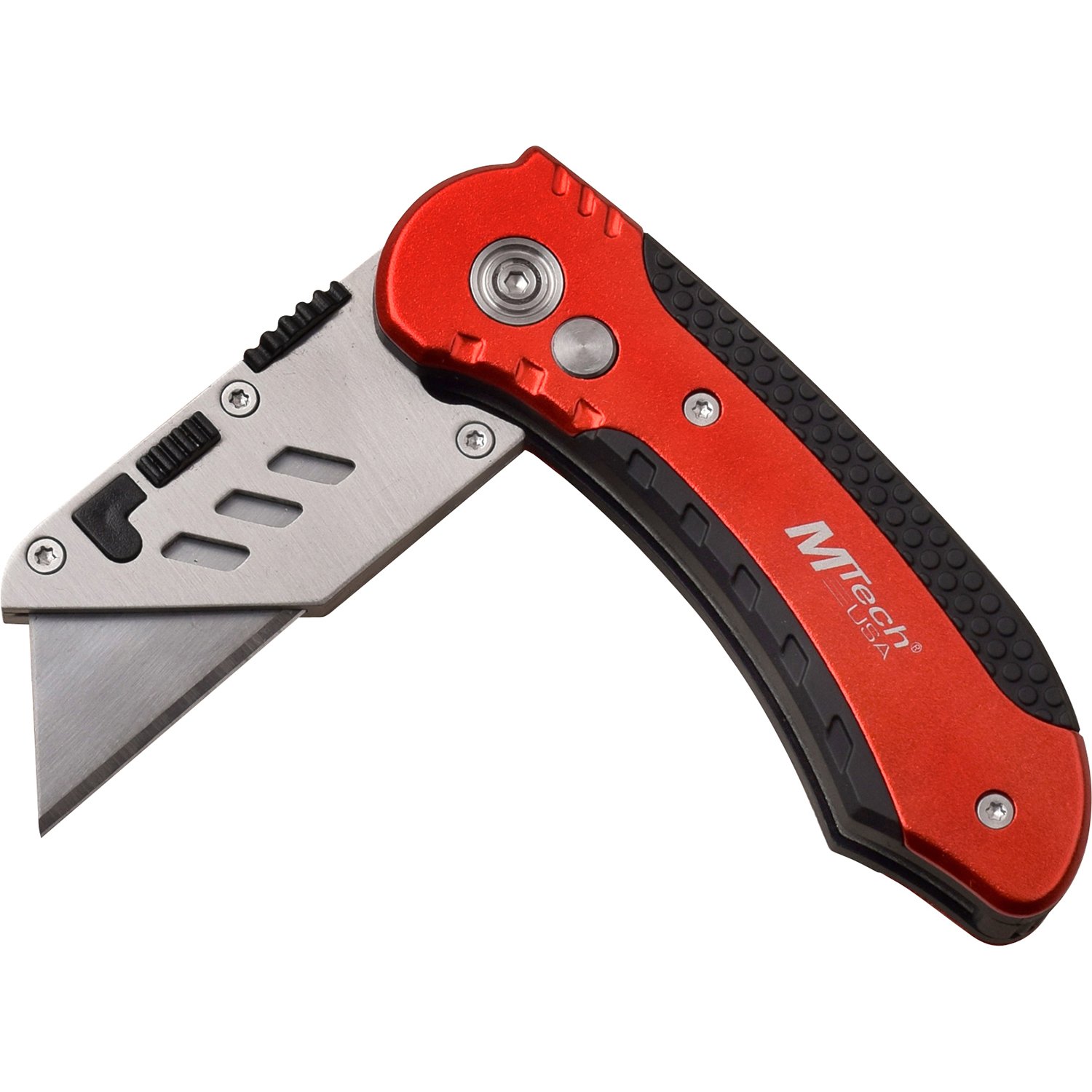 Folding Pocket Knife Mtech 25 Utility Razor Box Cutter Rep