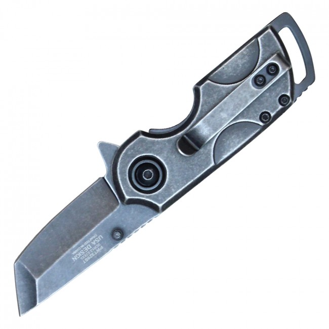 Black Details about   Spring-Assist Folding KnifeWartech Mini 2" Tanto Blade Tactical EDC 