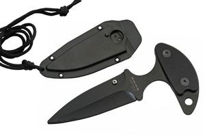 Push Dagger | Punch Knife Stainless Steel Blade G10 Handle Full Tang + Sheath