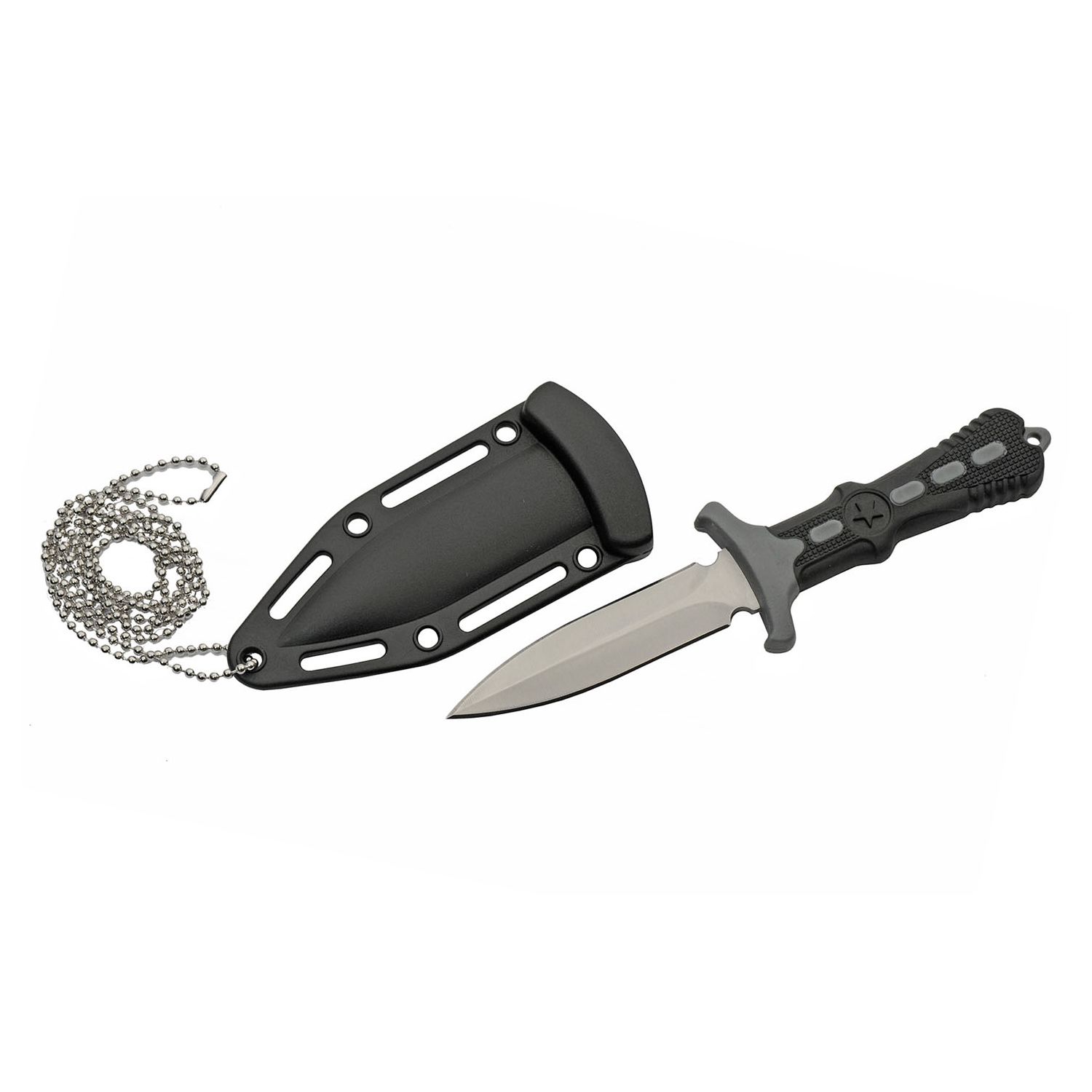 Neck Knife Rite Edge Fixed-Blade Double Edge Dagger 6.5in. O