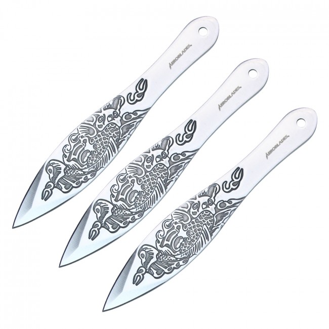 Throwing Knife Set | Aeroblades 3 Pc. 6.5
