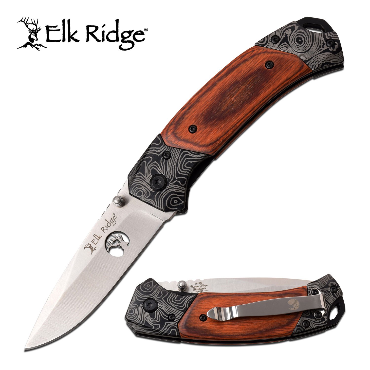 Folding Pocket Knife | Elk Ridge 3.25