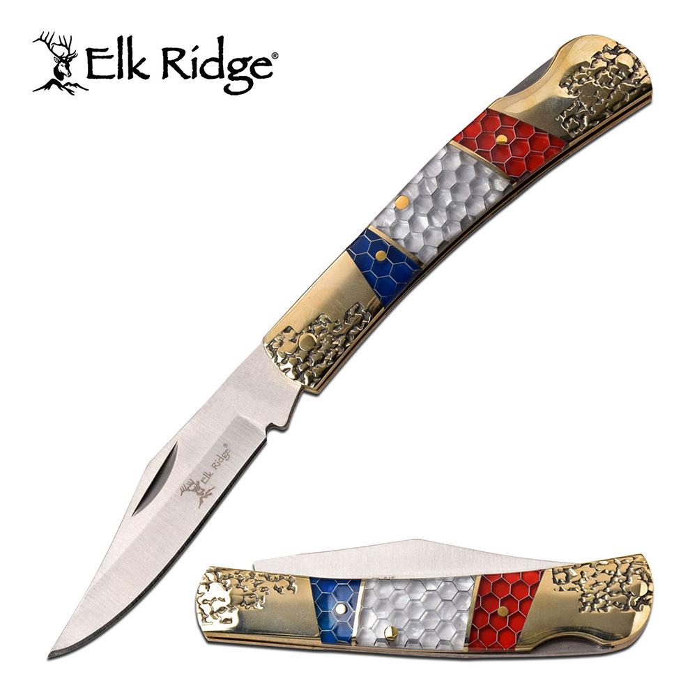 Manual Folding Knife Elk Ridge 2.6