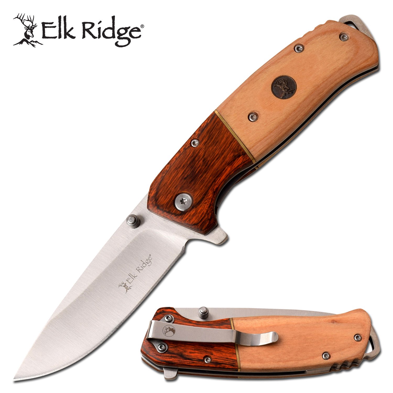 Spring-Assist Folding Knife | Elk Ridge 3.5