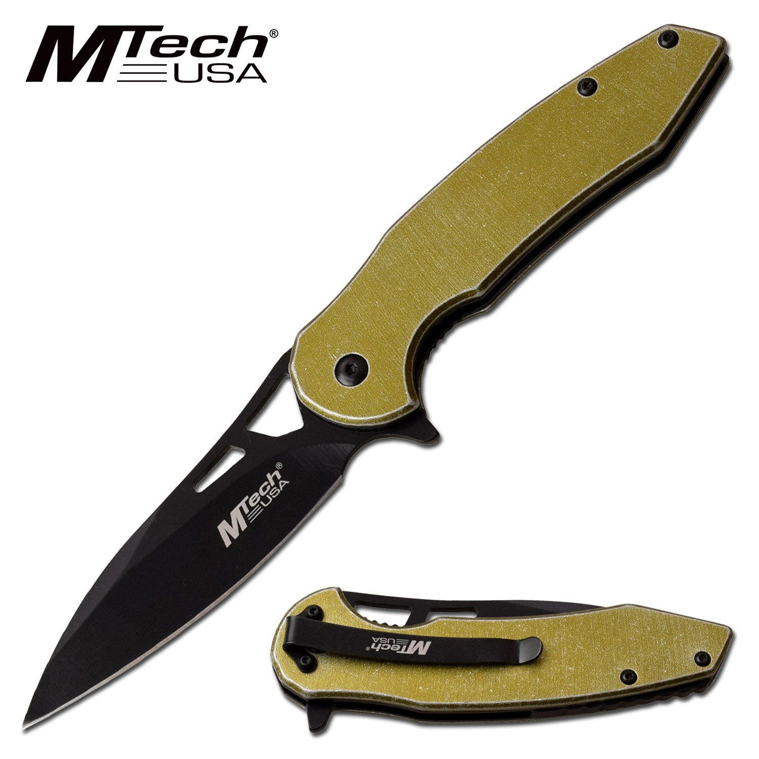 Spring-Assist Folding Knife | Mtech 3.5