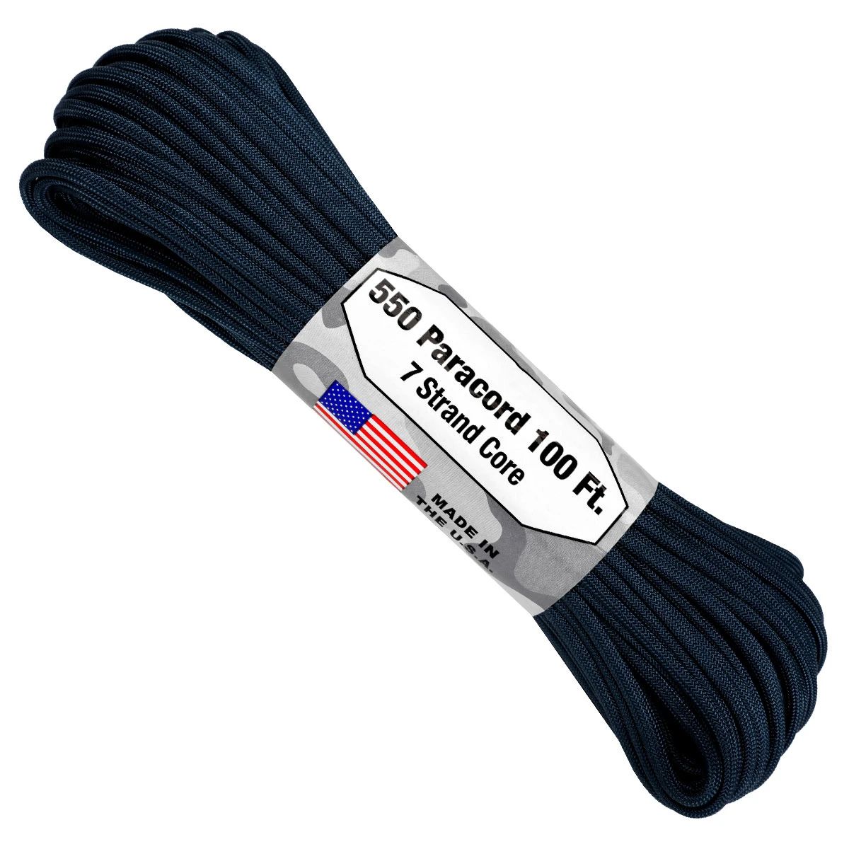 550 Paracord - 100Ft - Navy - Made In Usa