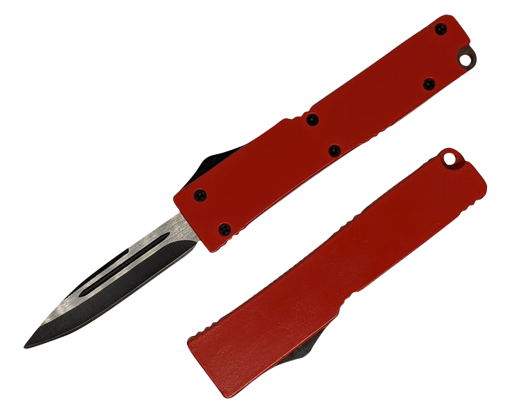 Mini OTF Automatic Knife - Red WNS-PS5888GY