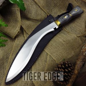 Fixed-Blade Knife 17in. Nepalese Military Gurkha Kukri Combat Blade Machete