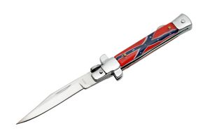 Folding Knife Confederate Ridge Runner Lockback Stiletto Manual Blade Sharp