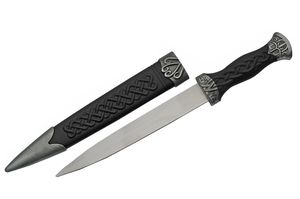 Fixed Blade Dagger Knife 11.75in. Celtic Knot Decorative Irish Scottish 211519
