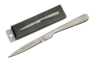 Folding Knife | 3in. Closed 'Biker Toothpick' Stainless Steel Blade