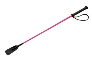 High-Quality, High Durability Pink Flexible Riding Crop Whip