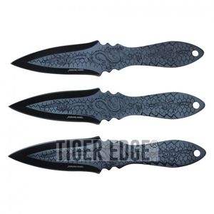 3 Pcs Aero Blades Star War Throwing Knife Set with Sheath 6.5 inches  Thrower - A84883ASTD