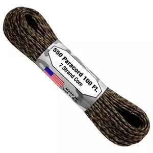 550 Paracord - 100ft - Ground War - Made in USA