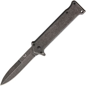 Folding Knife | Combat Ready Gray Stone Stiletto 3.5