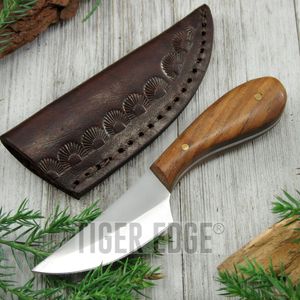 4.5in. Native American Indian Style Small Skinning Patch Knife w/ Sheath