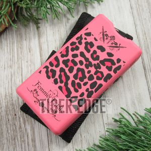 Femme Fatale Pink Leopard Women Girl Lady Stun Gun 3.5 Million Volts W/ Case
