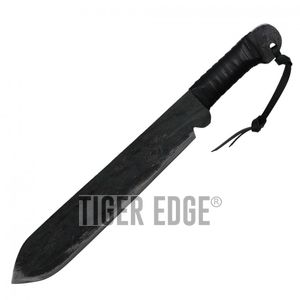 Heavy Bolo Machete | Black Carbon Steel Super Heavy Duty 19.4