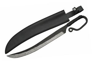 Scimitar Sword Hand-Forged Carbon Steel Blade Antique-Style 21