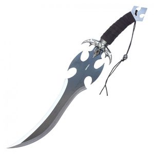 Fantasy Knife 20in. Overall Demon Alien Blade Knife With Sheath Included