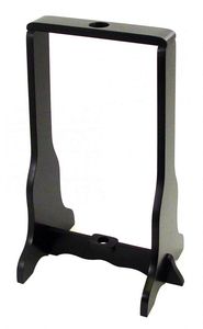 Universal Katana Stand | Black Wood Single Sword Upright Display