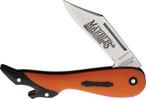 Folding Knife Marbles High Heel Lady Leg Orange G10 Mirror Stainless Steel Blade
