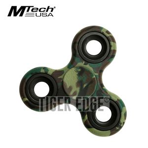 Fidget Spinner | Low-Cost Green Camo Stainless Steel Bearing Mt-Fsp003Ca