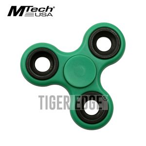 Fidget Spinner | Low-Cost Green Stainless Steel Bearing Mt-Fsp003Gn