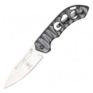 Spring Assisted Folding Pocket Knife | Black Buckshot Folder EDC Gift Pbk230Bk