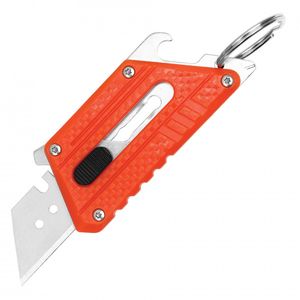 Wartech Box Cutter Slim Keyring Sk5 Blade Razor Pocket Knife 3in. - Orange