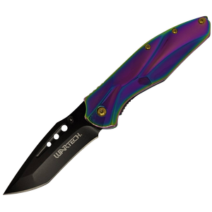 Spring-Assist Folding Pocket Knife Wartech 3.25
