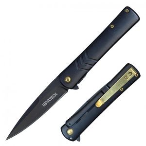 Spring-Assist Folding Knife | Wartech Stiletto Slim 3.75
