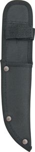 Fixed-Blade Knife Sheath Durable Black Nylon Belt Pouch - For Blades Up To 4.5