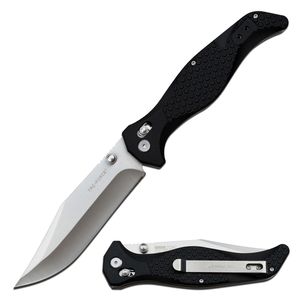 Folding Knife | Tac-Force Pocket Bowie Large 5in. Blade Tactical EDC - Black