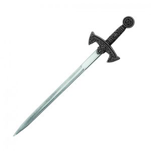 Letter Opener | Mini Sword Medieval Celtic Long Sword Silver 7.5